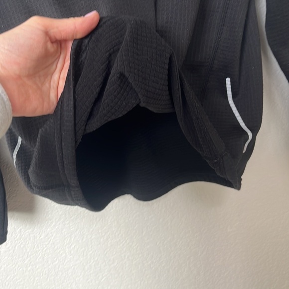 Hind Quarter Zip Up Sweater Mens Waffle Insulation Winter Gear Black Size Medium - Picture 6 of 7